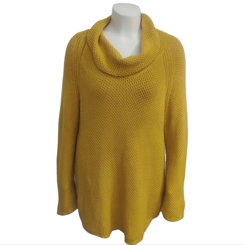 Eight Eight Eight Women's Cowl Knit Sweater Tunic size 2X Fall Casual Feminine